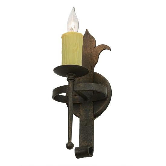 2nd Ave Lighting Marthe 6" Calandra Wall Sconce in Gilded Tobacco Finish