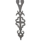 2nd Ave Lighting Merano 11" Wide 2 Light Wall Sconce in Bronze Metallic Finish
