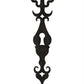 2nd Ave Lighting Merano 11" Wide 2 Light Wall Sconce in Gunmetal Finish