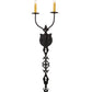 2nd Ave Lighting Merano 11" Wide 2 Light Wall Sconce in Old Wrought Iron Finish