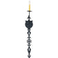 2nd Ave Lighting Merano 5.5" Wall Sconce in Gunmetal Finish