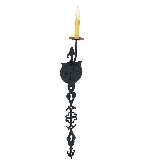 2nd Ave Lighting Merano 5.5" Wall Sconce in Gunmetal Finish