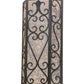 2nd Ave Lighting Mia 12" Wall Sconce in Antique Iron Gate Finish