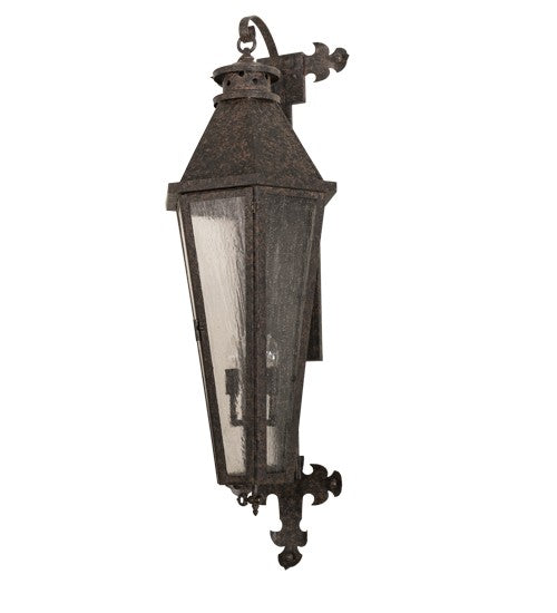 2nd Ave Lighting Millesime 14" Lantern Wall Sconce in Coffee Bean Finish