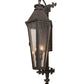 2nd Ave Lighting Millesime 14" Lantern Wall Sconce in Coffee Bean Finish