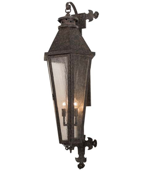 2nd Ave Lighting Millesime 14" Lantern Wall Sconce in Coffee Bean Finish