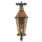 2nd Ave Lighting Millesime 14" Wide Lantern Wall Sconce in Raw Copper And Verdigris Finish