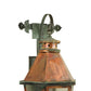 2nd Ave Lighting Millesime 14" Wide Lantern Wall Sconce in Raw Copper And Verdigris Finish