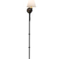 2nd Ave Lighting Minaret Left 8" 1-Light Wide Wall Sconce in Wrought Iron Finish