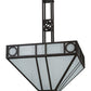 2nd Ave Lighting Mission Chic 36" Pendant in Oil Rubbed Bronze Finish