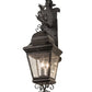 2nd Ave Lighting Monaco 11" Lantern Wall Sconce in Smoke Finish