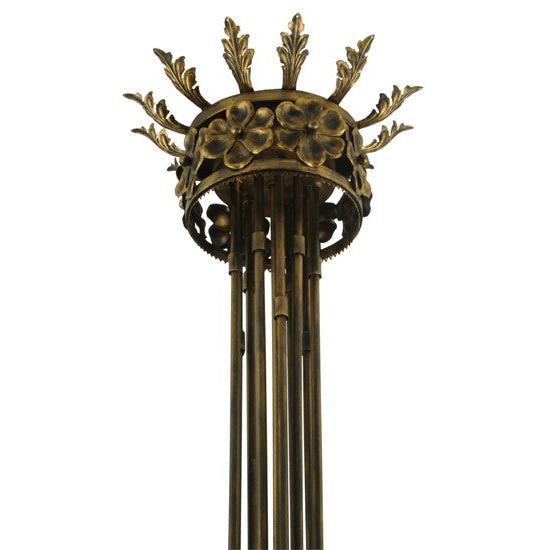 2nd Ave Lighting Montgomery 48" 2 Tier Chandelier in Dark Smoke Finish