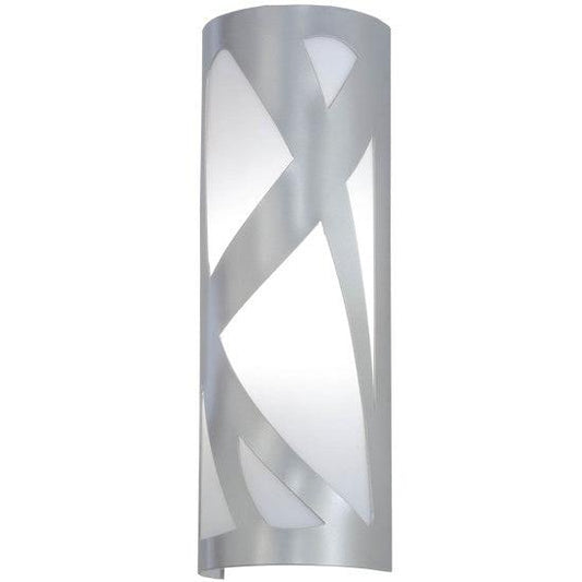 2nd Ave Lighting Mosaic 6" Wide Wall Sconce in Nickel Finish