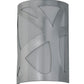 2nd Ave Lighting Mosaic 8" Wide Wall Sconce in Pewter Finish