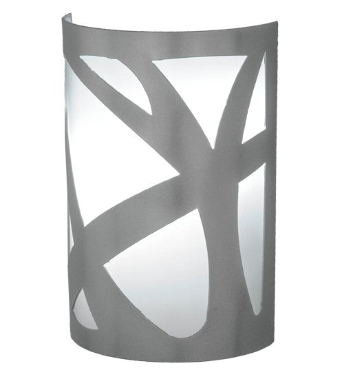 2nd Ave Lighting Mosaic 8" Wide Wall Sconce in Pewter Finish