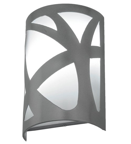 2nd Ave Lighting Mosaic 8" Wide Wall Sconce in Pewter Finish