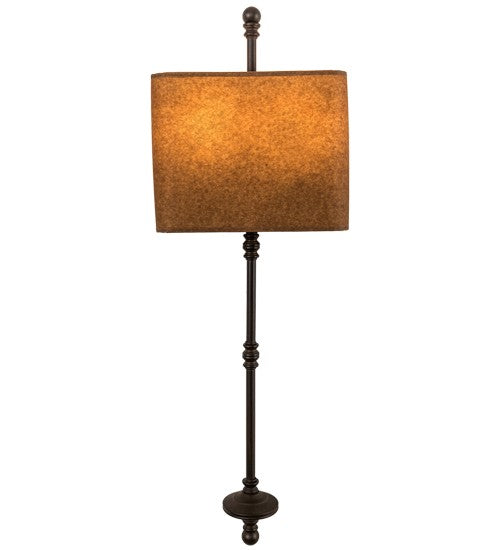 2nd Ave Lighting Muirfield 10" ADA Wall Sconce in Classic Rust Finish