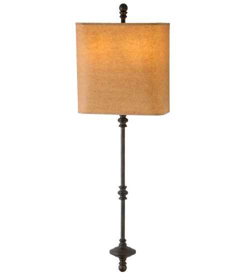 2nd Ave Lighting Muirfield 10" Wide Wall Sconce in Classic Rust Finish