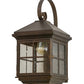 2nd Ave Lighting Myles 8" Wide Wall Sconce in Gilded Tobacco Finish