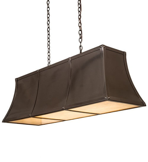 2nd Ave Lighting Nadine 48" Oblong Pendant in Bronze Metallic Finish