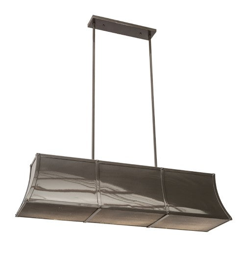 2nd Ave Lighting Nadine 64" Oblong Pendant in Bronze Metallic Finish