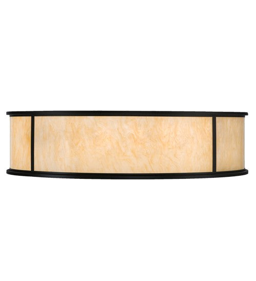 2nd Ave Lighting Nautilus 60" Flushmount in Blackwash Finish