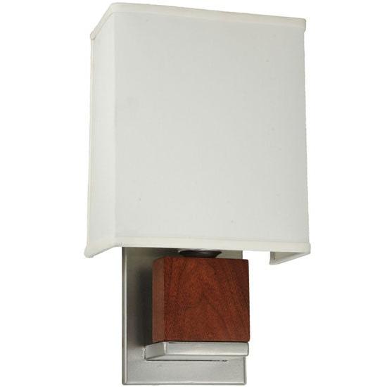 2nd Ave Lighting Navesink 8.25" Wall Sconce With Mahogany Wood Finish