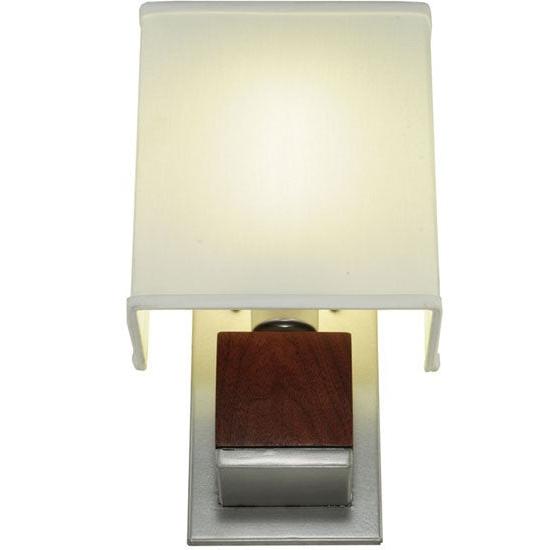2nd Ave Lighting Navesink 8.25" Wall Sconce With Mahogany Wood Finish