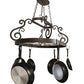2nd Ave Lighting Neo 38" Long Pot Rack in Oil Rubbed Bronze Finish