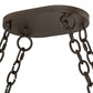 2nd Ave Lighting Neo 38" Long Pot Rack in Oil Rubbed Bronze Finish