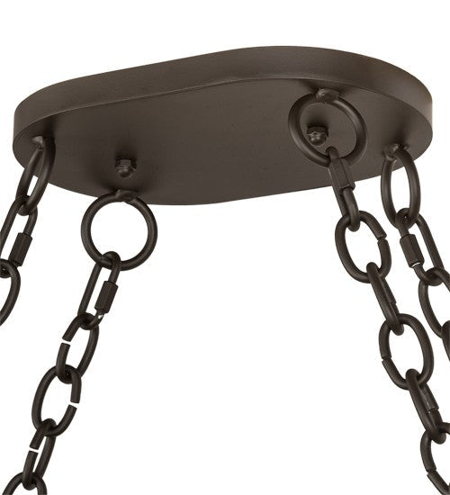 2nd Ave Lighting Neo 38" Long Pot Rack in Oil Rubbed Bronze Finish