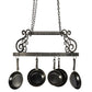 2nd Ave Lighting Neo 38" Long Pot Rack in Smoke Finish