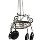 2nd Ave Lighting Neo 38" Long Pot Rack in Smoke Finish