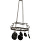 2nd Ave Lighting Neo 38" Long Pot Rack in Smoke Finish