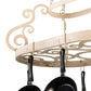 2nd Ave Lighting Neo 38" Long Pot Rack in Tuscan Ivory Finish