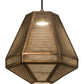 2nd Ave Lighting Nidos 10" Wide Struttura Pendant in Antique Copper Finish