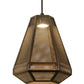 2nd Ave Lighting Nidos 9" Wide Struttura Mini Pendant in Antique Copper Finish