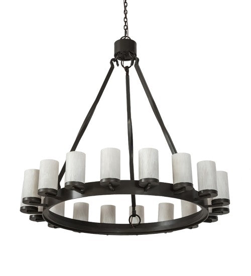 2nd Ave Lighting Noziroh Ring 48" Wide 18 LT Chandelier in Timeless Bronze Finish