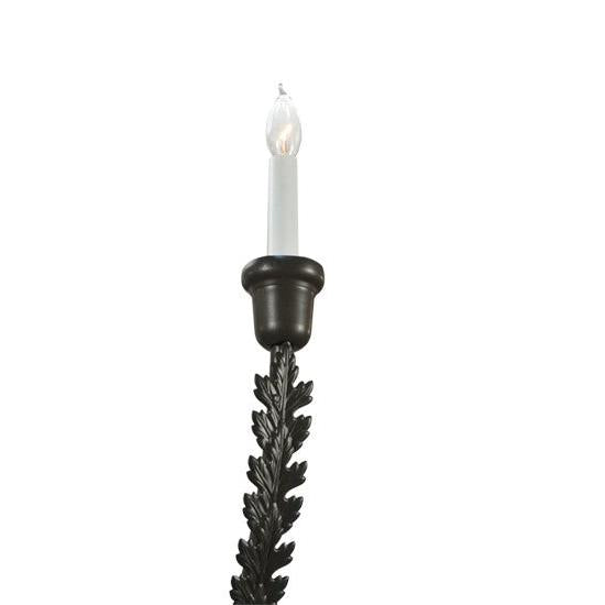 2nd Ave Lighting Oak Bough 80" W 12-Light Timeless Bronze Chandelier