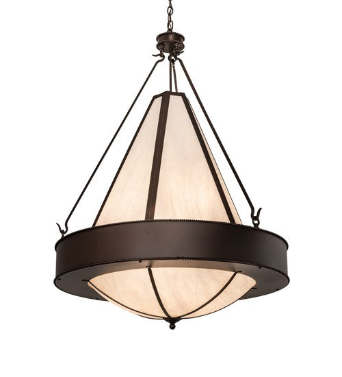 2nd Ave Lighting Obsidian 36" Wide Pendant in Mahogany Bronze Finish