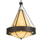 2nd Ave Lighting Obsidian 36" Wide Pendant in Oil Rubbed Bronze Finish