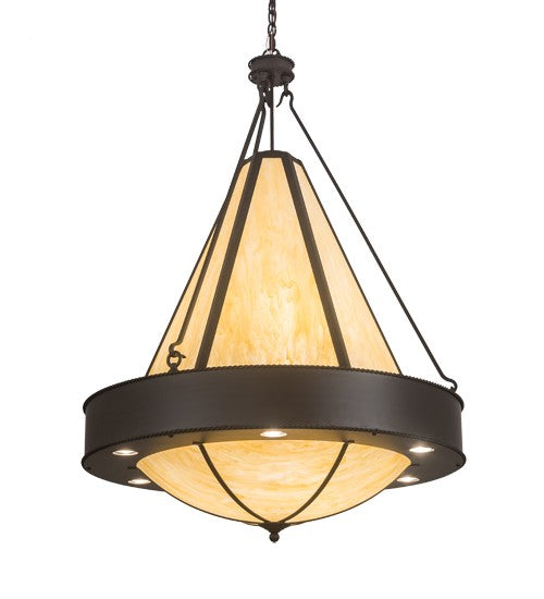 2nd Ave Lighting Obsidian 36" Wide Pendant in Oil Rubbed Bronze Finish