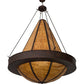 2nd Ave Lighting Obsidian 60" Pendant in Rusty Nail Finish