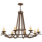 2nd Ave Lighting Octavia 48" Wide 8 LT Chandelier in Cortez Gold