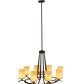 2nd Ave Lighting Octavia 48" Wide 8 Light Chandelier in Oil Rubbed Bronze Finish