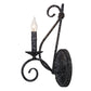 2nd Ave Lighting Olivia 6" Wall Sconce in Graphite Pewter Finish