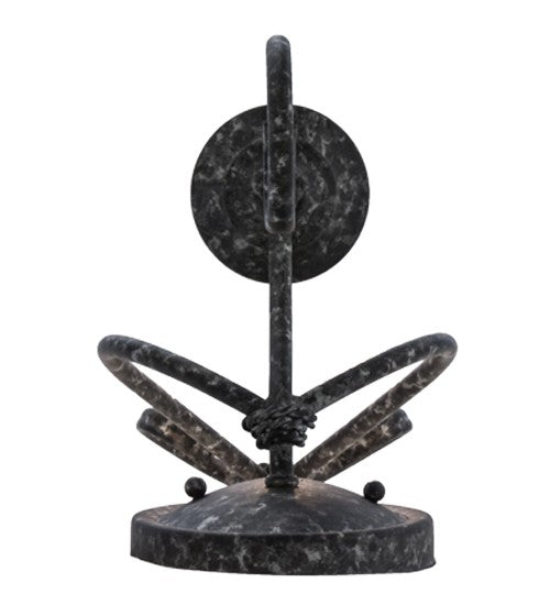 2nd Ave Lighting Olivia 6" Wall Sconce in Graphite Pewter Finish