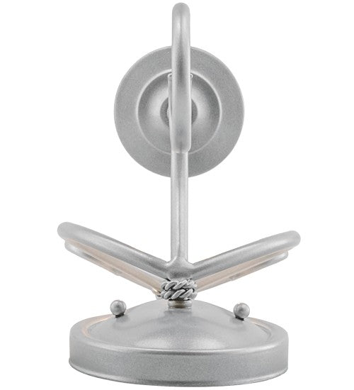 2nd Ave Lighting Olivia 6" Wide Wall Sconce in Pewter Finish