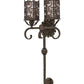 2nd Ave Lighting Oskar 16" Wide 2 LT Wall Sconce in Antiquity Finish