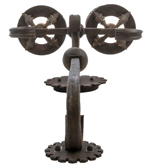 2nd Ave Lighting Oskar 16" Wide 2 LT Wall Sconce in Antiquity Finish